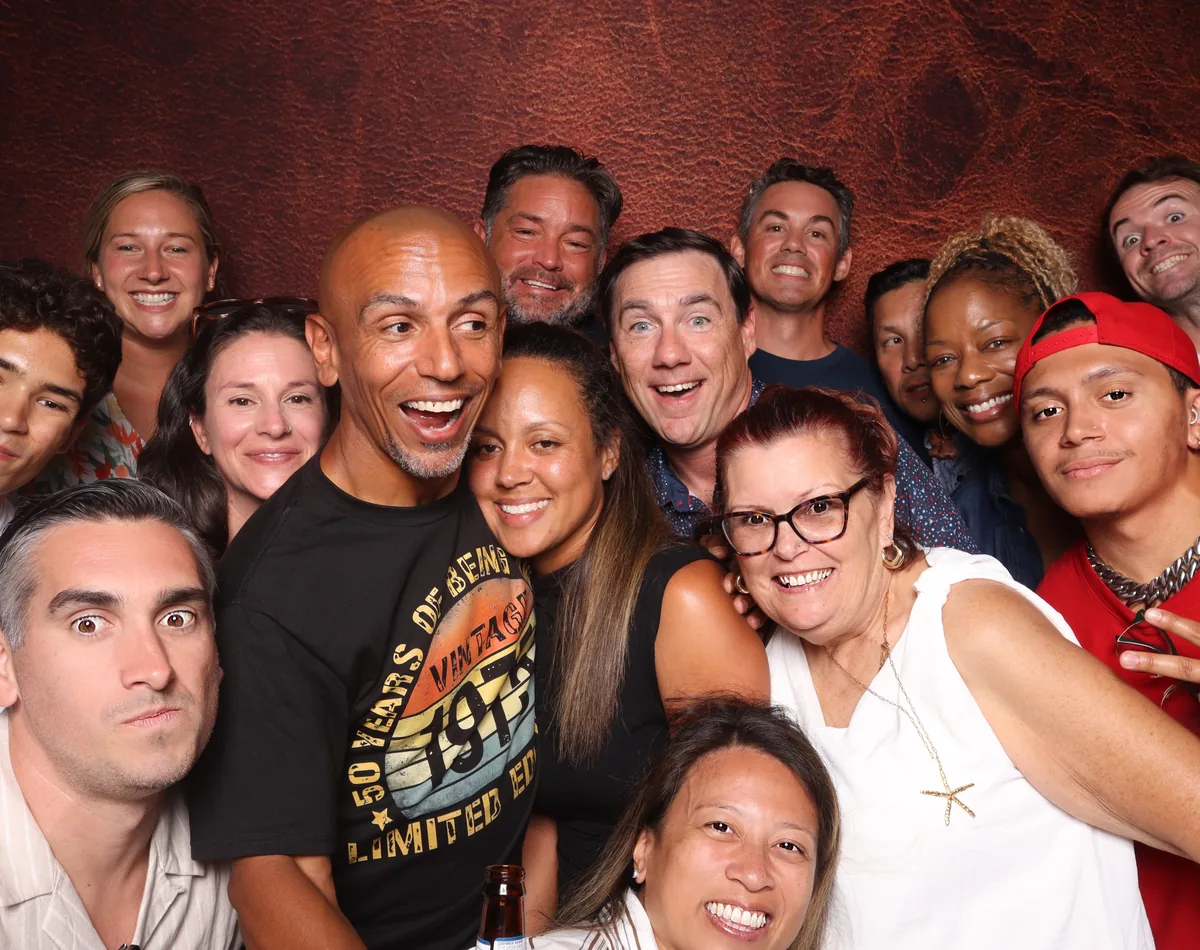 50th birthday party photo booth rental Virginia Beach