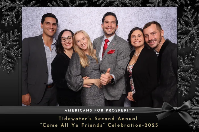 Americans for Prosperity gala photo booth Virginia Beach 2025