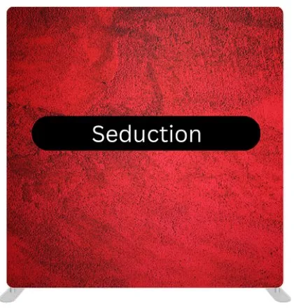Seduction photo booth backdrop Virginia Beach