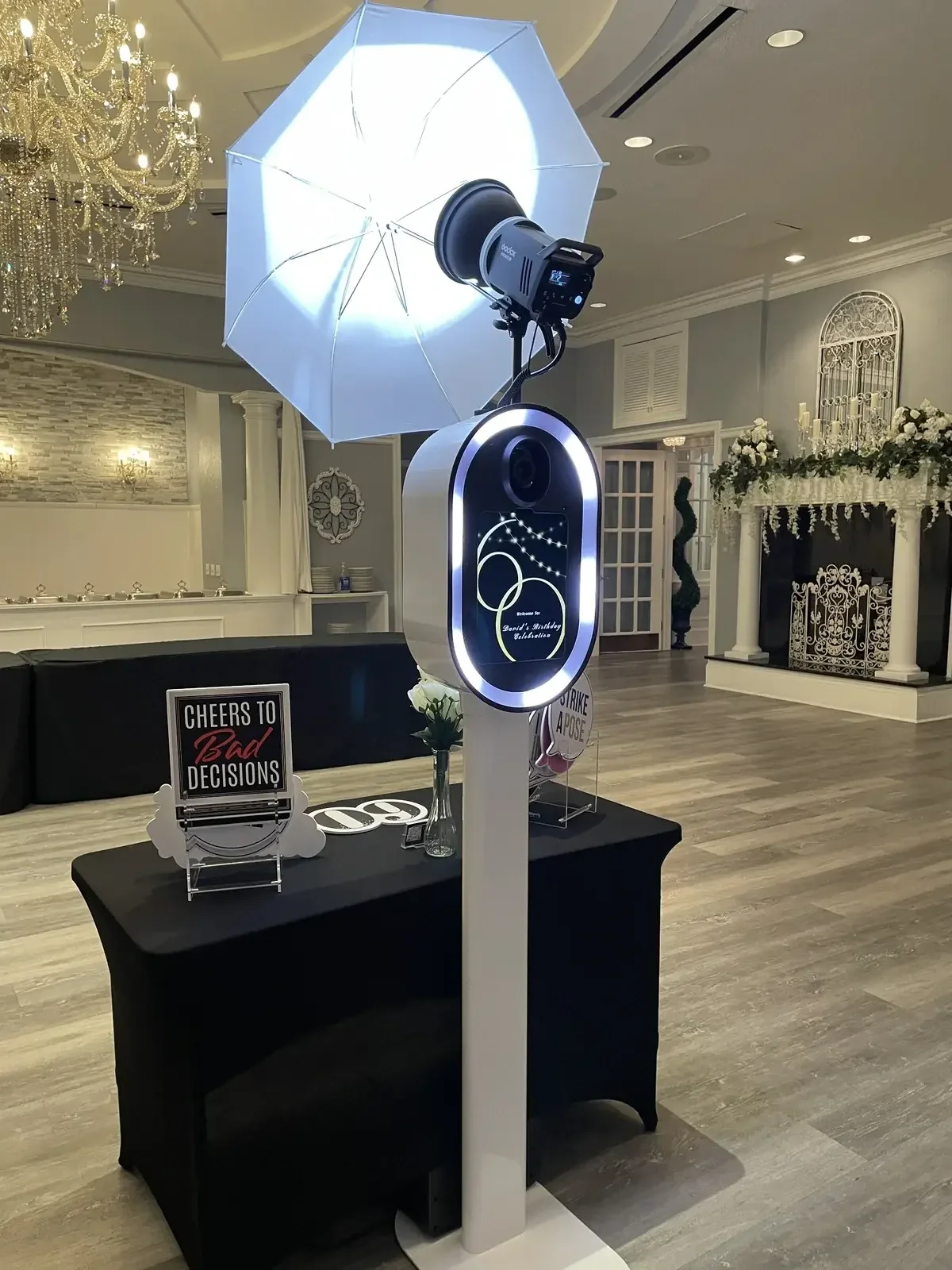 Photo booth video messages wedding Virginia Beach