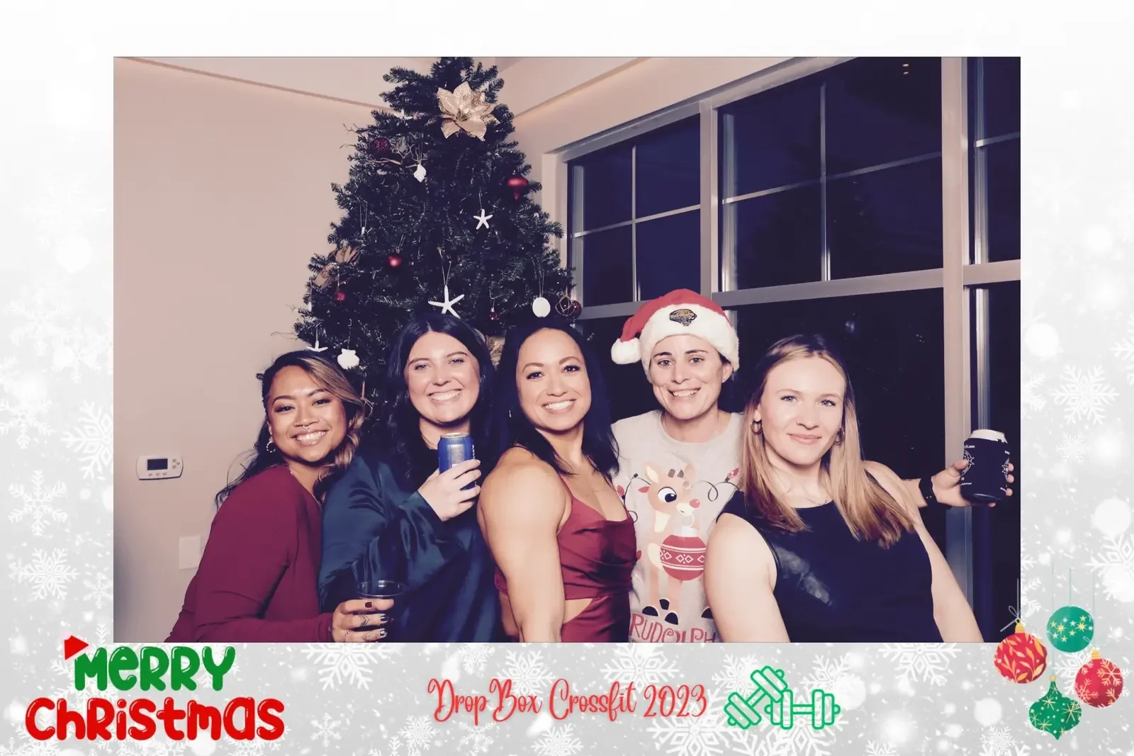 holiday party photo booth rental Virginia Beach CrossFit