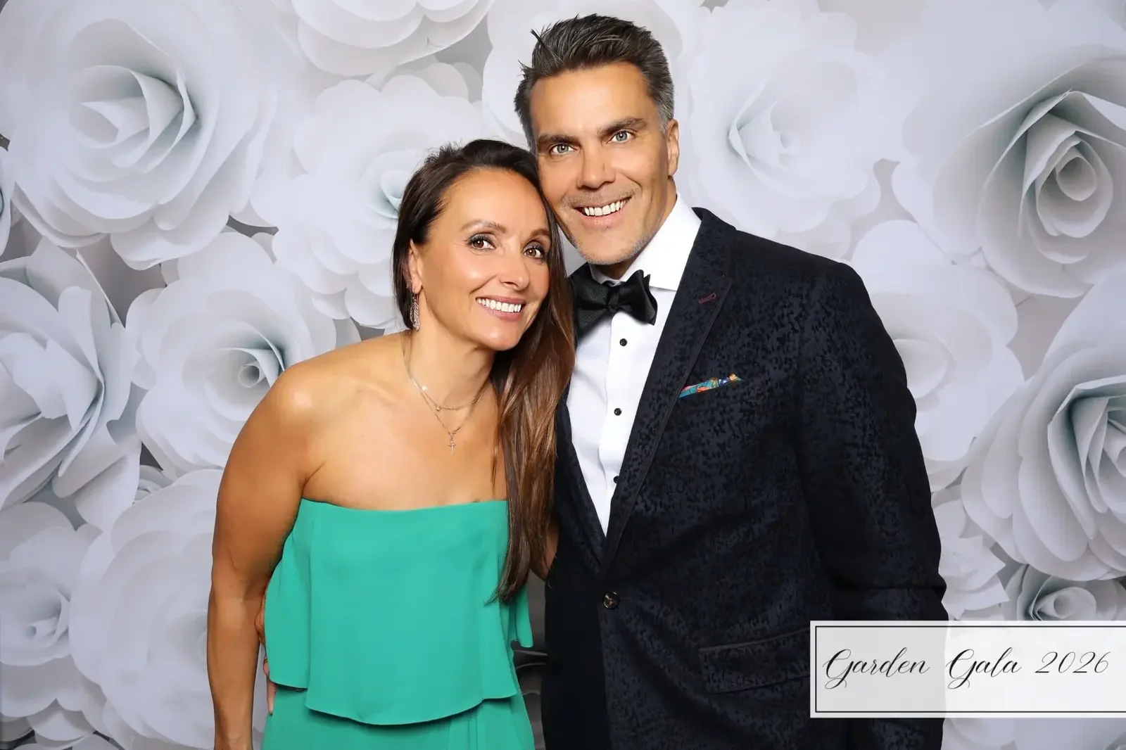 formal gala photo booth rental Hampton Roads 2026 couple