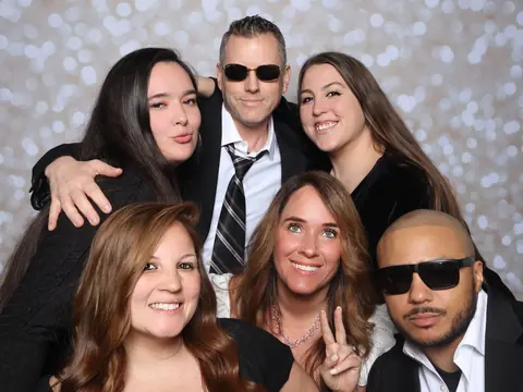 Photo booth guests event Virginia Beach Hampton Roads