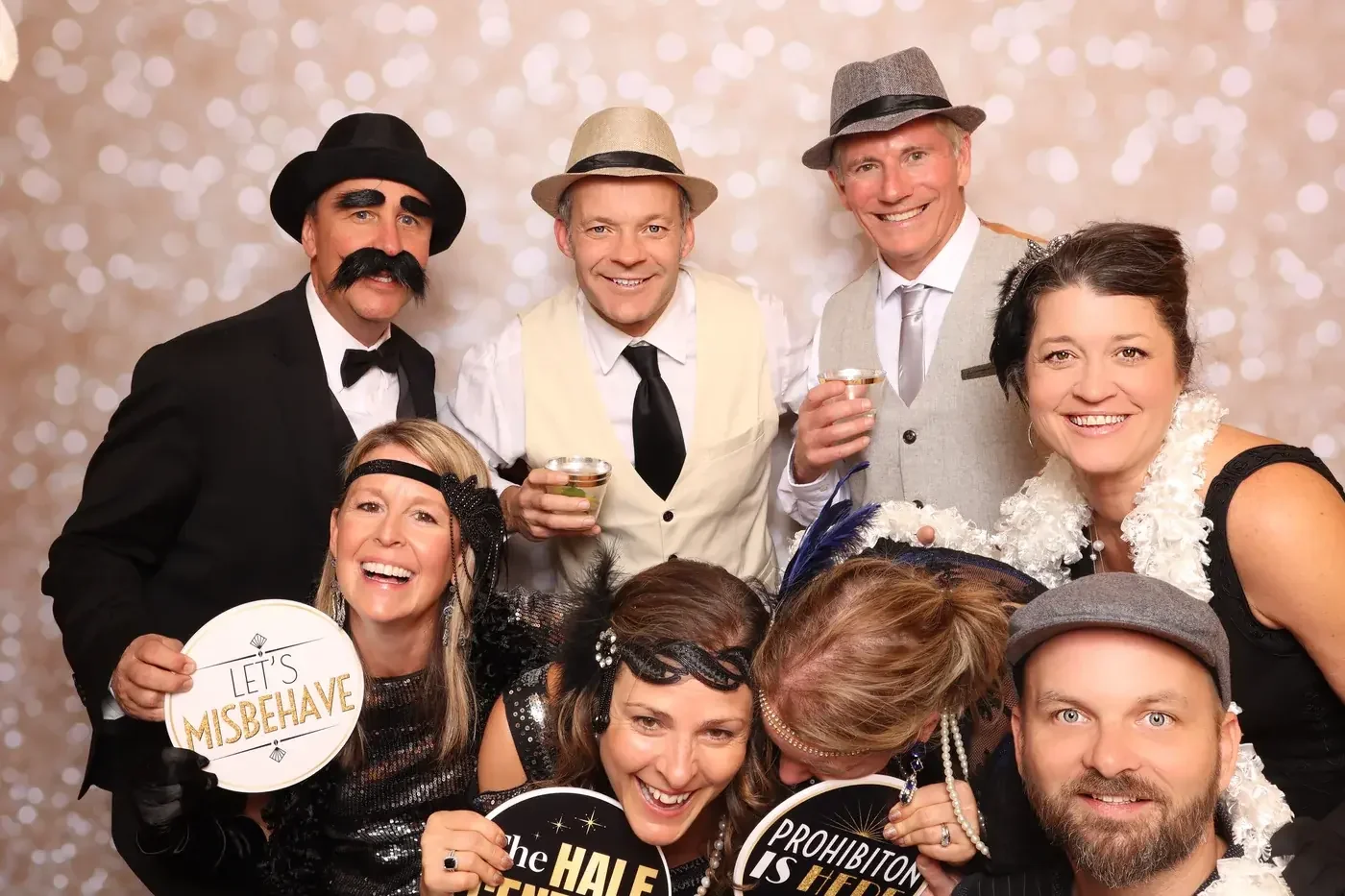 Lisa 50th birthday party photo booth Virginia Beach