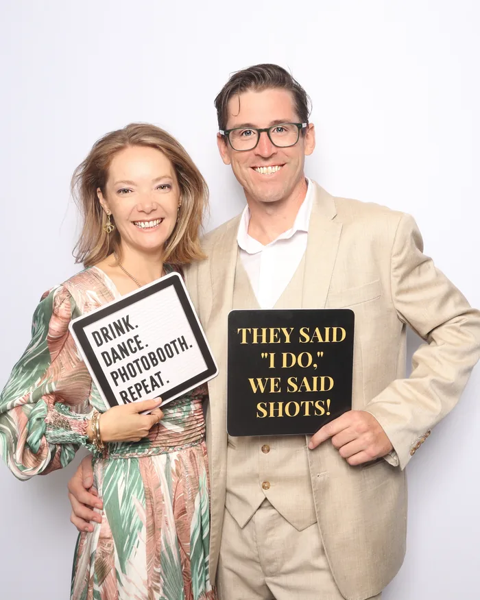 Said I do said shots wedding photo booth Virginia Beach
