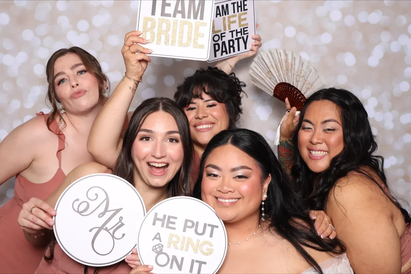 Shayna and Edgardo wedding photo booth Virginia Beach