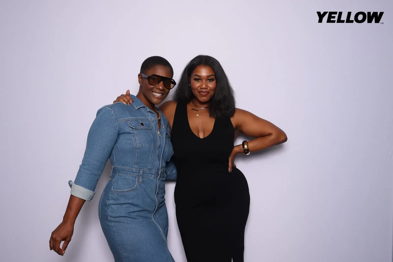 Yellow social event photo booth Virginia Beach Hampton Roads 2024